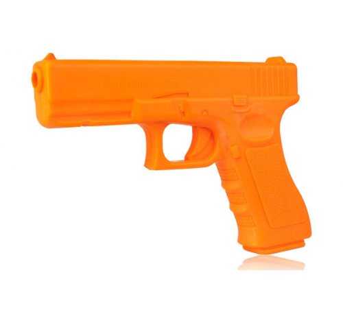 Atrapa gumowa ESP Pistolet GLOCK 17-R, pomarańczowy TW-GLOCK 17-R 5908262156631