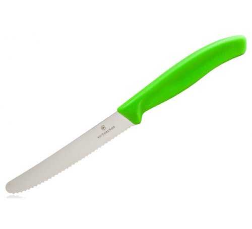 Nóż kuchenny Victorinox SwissClassic Pikutek - do warzyw, wędlin i owoców - seledynowy 6.7836.L114 7611160032331