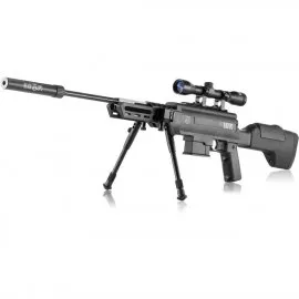 Wiatrówka Karabinek Black Ops Sniper 4,5mm z lunetą 4x32