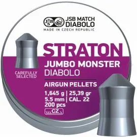 Śrut 5,51 mm JSB Diabolo Straton Jumbo Monster 200 szt