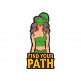 Emblemat Helikon-Tex Find Your Path - PVC - Olive Green