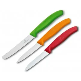 Noże kuchenne Victorinox - Zestaw SwissClassic w 3 kolorach