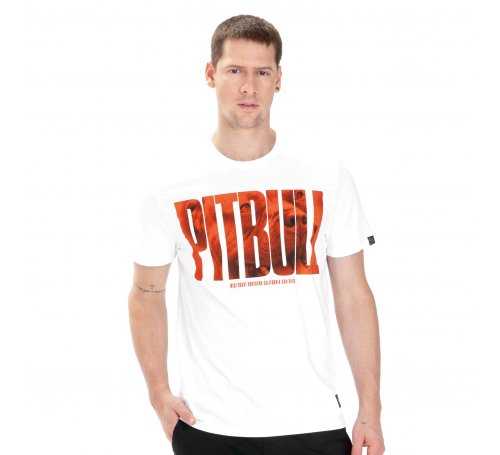 Koszulka Pit Bull Orange Dog '22 - Biała 219034.0001