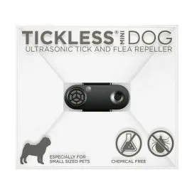 Urządzenie chroniące przed kleszczami TickLess Mini dla zwierząt - czarny