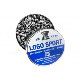 Śrut H&N 4,50mm diabolo Logo Sport 500szt