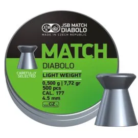 Śrut 4,51 mm JSB Match Diabolo Light Weight 500 szt