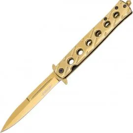 Nóż Sprężynowy Haller Stiletto Gold