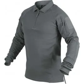 Koszulka Polo z długim rękawem Helikon-Tex RANGE - shadow grey