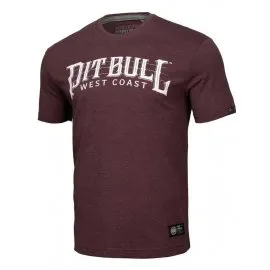 Koszulka Pit Bull Basic Fast - Bordowa