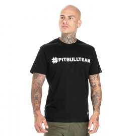 Koszulka Pit Bull Hashtag - Czarna