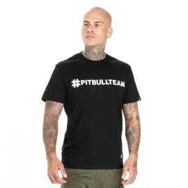 Koszulka Pit Bull Hashtag - Czarna