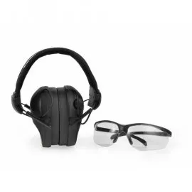 Słuchawki RealHunter Active PRO czarne + Okulary