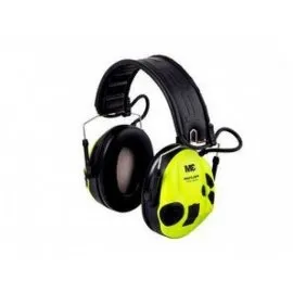 Ochronniki słuchu Peltor SportTac aktywne, zielono-żółte