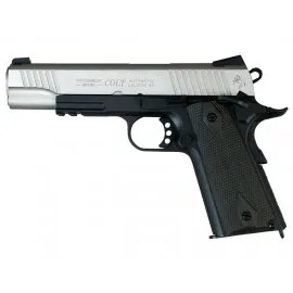 Pistolet 6mm Cybergun Colt 1911 Rail Gun GBB CO2 b