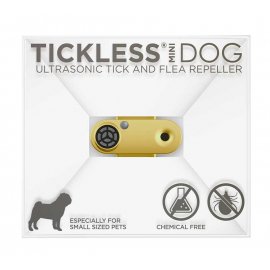Urządzenie chroniące przed kleszczami TickLess Mini dla zwierząt - złoty