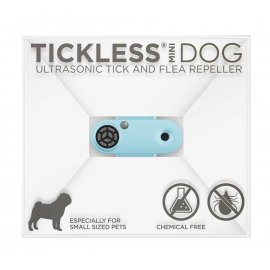 Urządzenie chroniące przed kleszczami TickLess Mini dla zwierząt - niebieski
