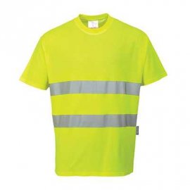 T-shirt Cotton Comfort PORTWEST S172 - Żółty