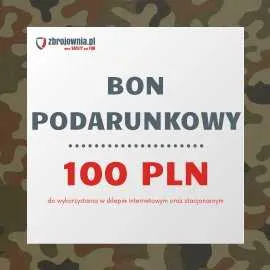 Bon podarunkowy Zbrojownia o wartości 100 zł