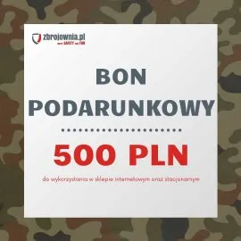 Bon podarunkowy Zbrojownia o wartości 500 zł