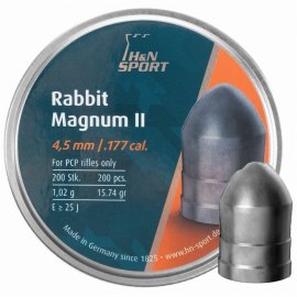 Śrut H&N 4,50mm Diabolo Rabbit Magnum II 200 szt