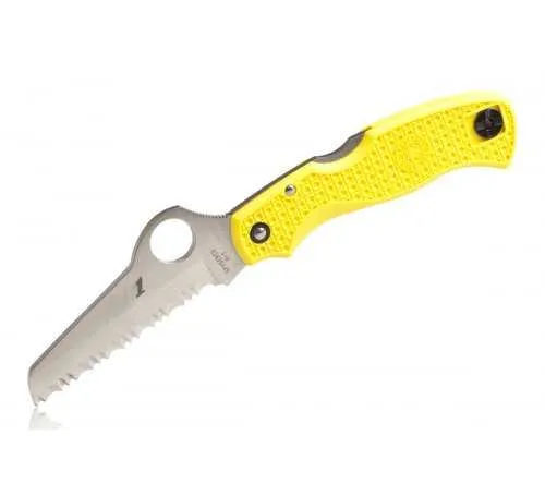 Nóż Spyderco C118SYL Saver Salt Yellow FRN C118SYL 5908262114631