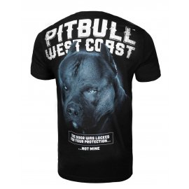 Koszulka Pit Bull Black Dog '22 - Czarna