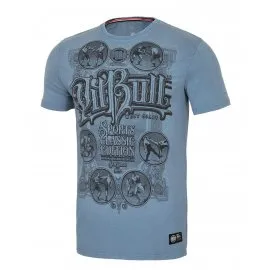 Koszulka Pit Bull Denim Washed Multisport - Błękitna