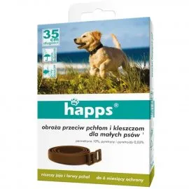 HAPPS - obroża przeciw pchłom i kleszczom dla małych psów