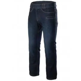 Spodnie Helikon-Tex Greyman Tactical Jeans Slim Denim Mid - Niebieskie