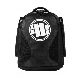 Plecak treningowy średni Pit Bull Logo '22 - Czarny
