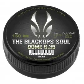 Śrut Diabolo Black Ops Soul 6,35mm Dome 150 szt