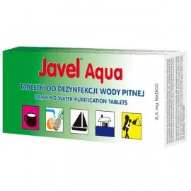 Tabletki Bushmen do uzdatniania wody Javel Aqua 20 szt