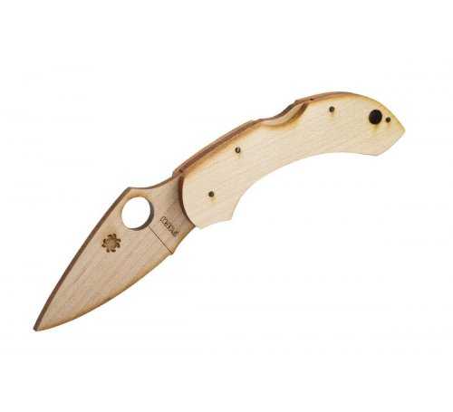 Nóż drewniany Spyderco WDKIT1 Wooden Kit C28 WDKIT1 5908262136251