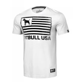 Koszulka Pit Bull Middle Weight 170 Basic Pitbull USA '23 - Biała