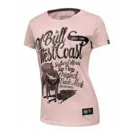 Koszulka damska Pit Bull Doggy '22 - Różowa