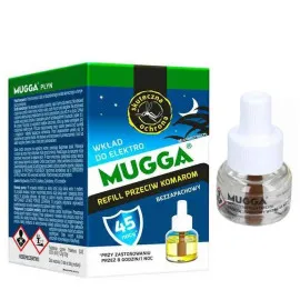Mugga  Wkład płyn na komary 45 nocy -35 ml, 1,2% PRALETRYNA K24