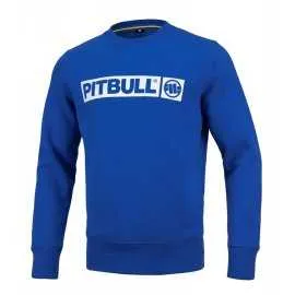 Bluza Pit Bull Cotton Terry Hilltop '22 - Niebieska