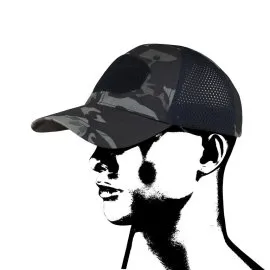Camo Military Gear - Czapka Baseball Mesh Multicam Black