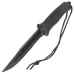 Nóż Mil-Tec Combat Knife Rubber Handle - Black 15358002 4046872183317 2
