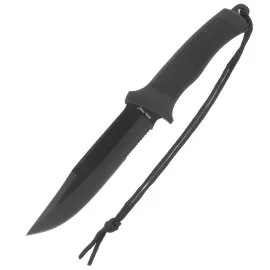 Nóż Mil-Tec Combat Knife Rubber Handle - Black