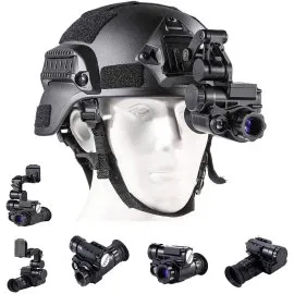 Noktowizor z montażem na hełm VECTOR OPTICS Night Vision Helmet Head Mounted + Mount Kit NVG 10