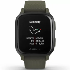 Zegarek Garmin Venu Sq Music smartwatch z czujnikiem tętna zielony