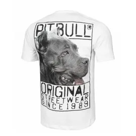 Koszulka Pit Bull 190 Regular Series Origin '23 - Biała