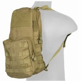 Plecak Lancer Tactical Molle System na wkład Hydracyjny 1000D Khaki