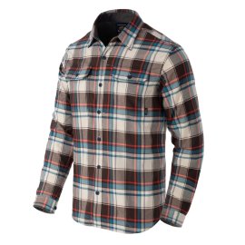 Koszula z długim rękawem Helikon-Tex GreyMan Shirt - Nylon Sorona® Blend - Foggy Meadow Plaid