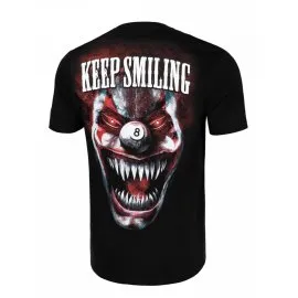 Koszulka Pit Bull 190 Regular Series Keep Smiling '23 - Czarna