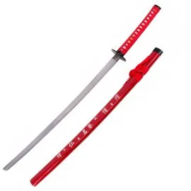 Miecz Samurajski Katana Amont Decor Habitat - Czerwona Inskrypcja Wojownika