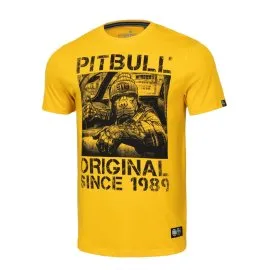 Koszulka Pit Bull Middle Weight 170 Basic Drive '23 - Żółta