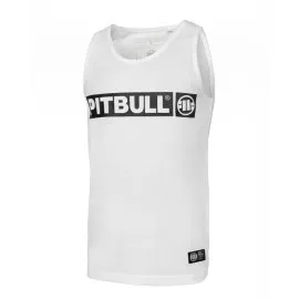 Tank Top Pit Bull Middle Weight 190 Spandex Hilltop '23 - Biały