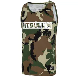 Tank Top Pit Bull Middle Weight 190 Spandex Hilltop '23 - Woodland Camo